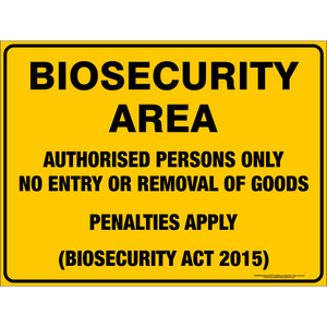 Bio-security Area