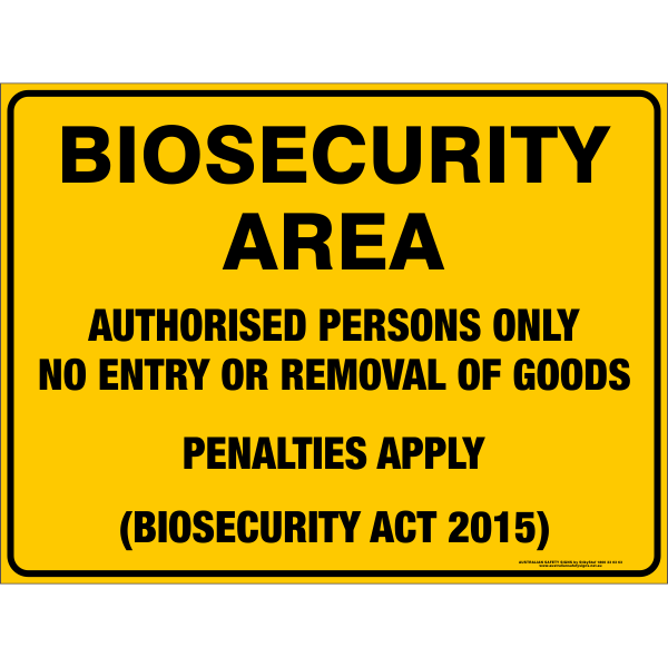 Bio-security Area