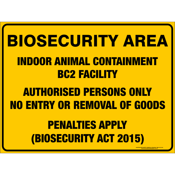 Bio-security Area Animal Containment