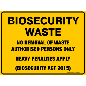 Bio-security Waste